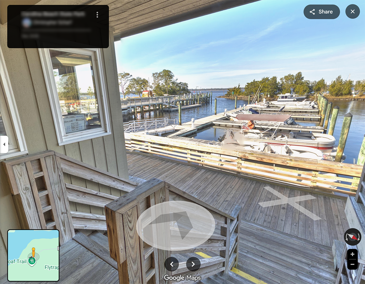 Interactive 360-degree content demonstrating user engagement